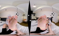 Foot Fetish Handjob Pov