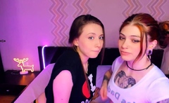Amateur sex videos two busty brunette lesbians licking pussy