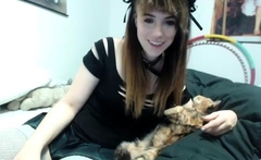 Amateur Webcam Teen Masturbates And Teases