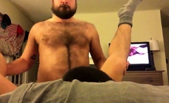 Hairy Bear Bareback Anal Fuck