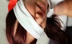 British Amateur Sucks a Big Cock and Swallows