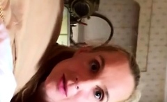 Gorgeous Mature Blonde Solo Masturbation