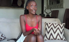 Amateur 18yo Black Rough Missionary Fuck