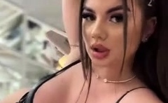 Big boobs milf masturbates with her dildo