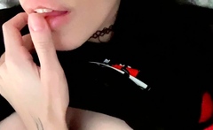 Brunette Solo Webcam Masturbation