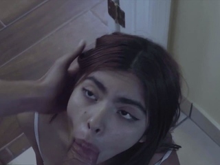 Curious lil stepsister cant wait to fuck