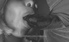 Brunette Slut Gives Blowjob To Big Cock Outdoors