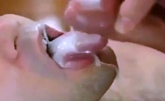 Big-Cock Webcam Man Spills Leche Condensada