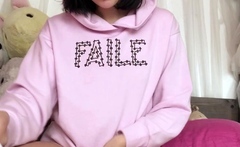 Brunette amateur teen masturbate to her boyfriend