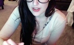 Brunette Solo Webcam Masturbation