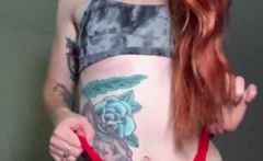 01:11 50% Solo girl masturbates with dou ...