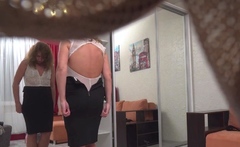 Rafaella does a striptease