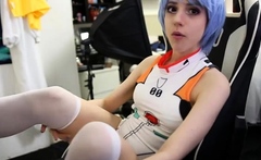 British Amateur Teen In Stockings