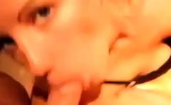 Svensk Blondin Med Big Ass Suger Som En Proffs