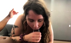 Baxtersblowies Bouncy Big Tits Swallows Two Loads