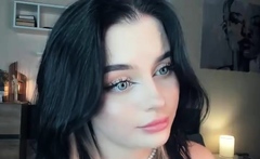 Homemade amateur webcam babe masturbating