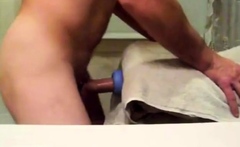 Hunk Humps Pillow To Hands-free Orgasm