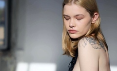 Blonde Teen In Solo Striptease Fun