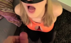 Slave Jenna -the Fifth Blow Job Today