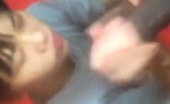 Tiny Asian Amateur Loves Interracial Blowjob