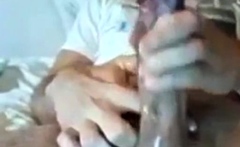 Huge Thick Cock Shoots A Massive Load