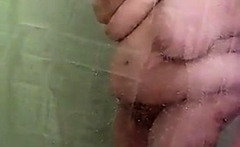 Unaware Bbw Showering 2