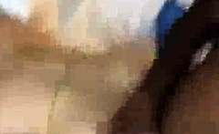 Filthy white wife loving her four black cocks mm