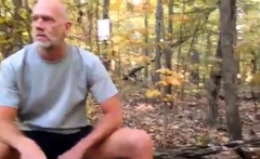 Big-cock Daddy's Outdoor Adventure